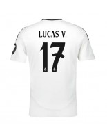 Real Madrid Lucas Vazquez #17 Kotipaita 2024-25 Lyhythihainen